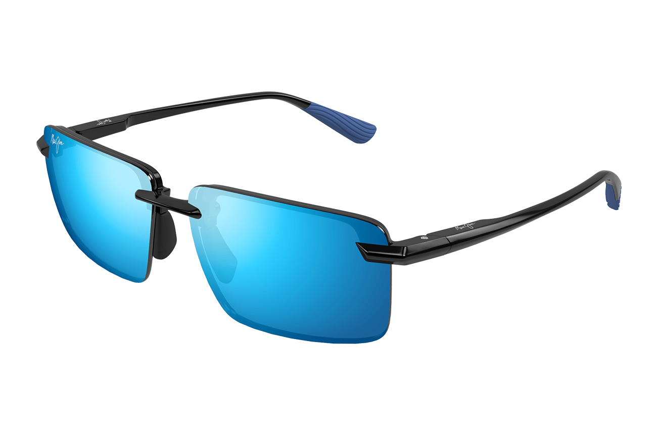 MauiJim MJ0656SA  001 BLACK/BLUE