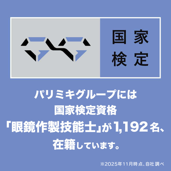 眼鏡作製技能士