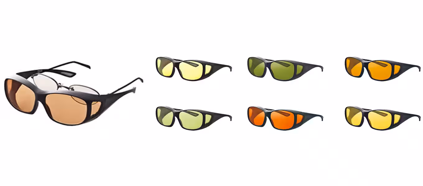 オーバーグラス（遮光眼鏡）