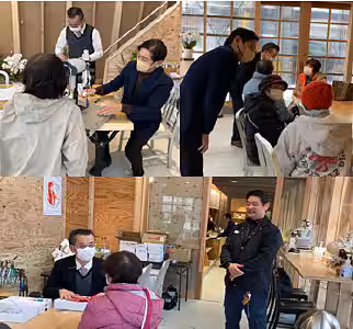 2024年1月26日小松市での様子