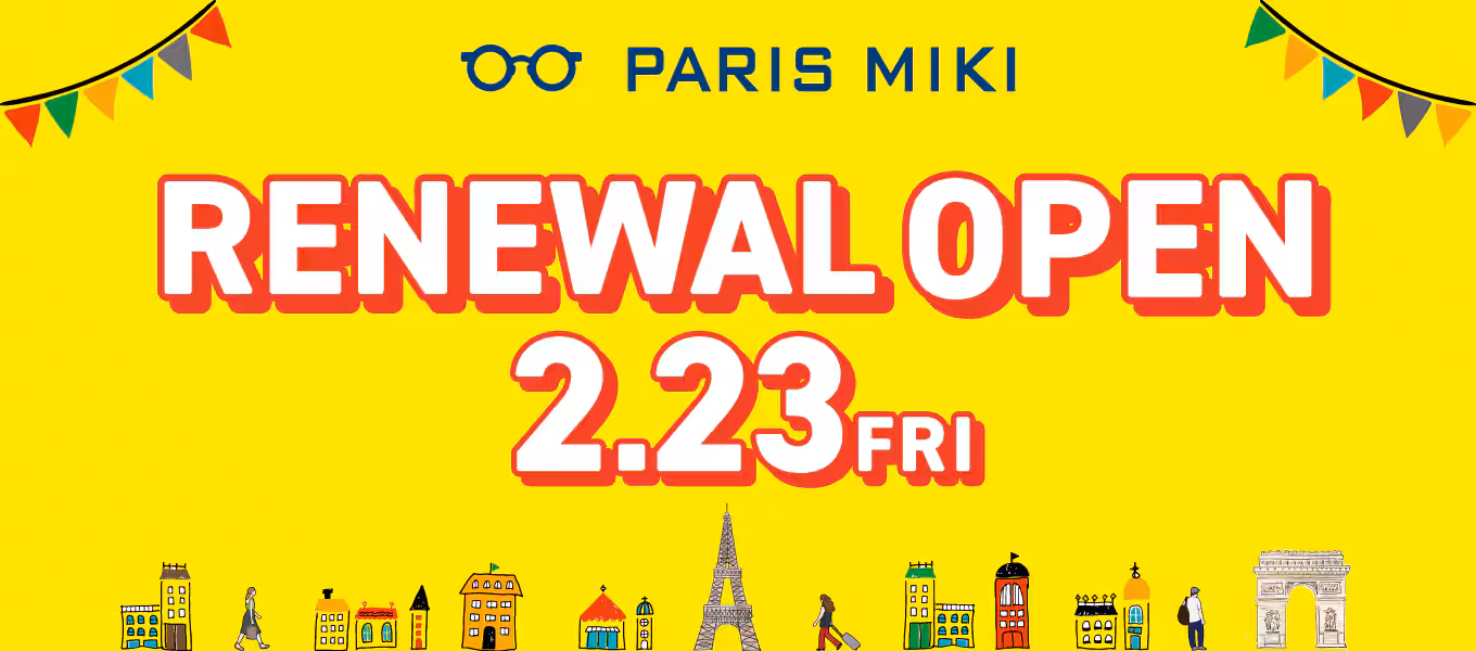 パリミキ 洛北阪急スクエア店 リニューアルオープン