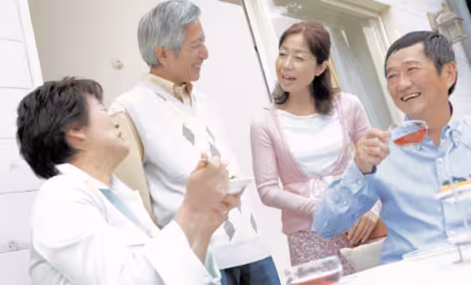 複数人数の会話に