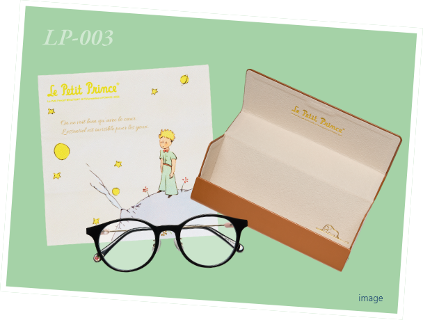 全フレームオリジナルのメガネ拭き＋ケース付き