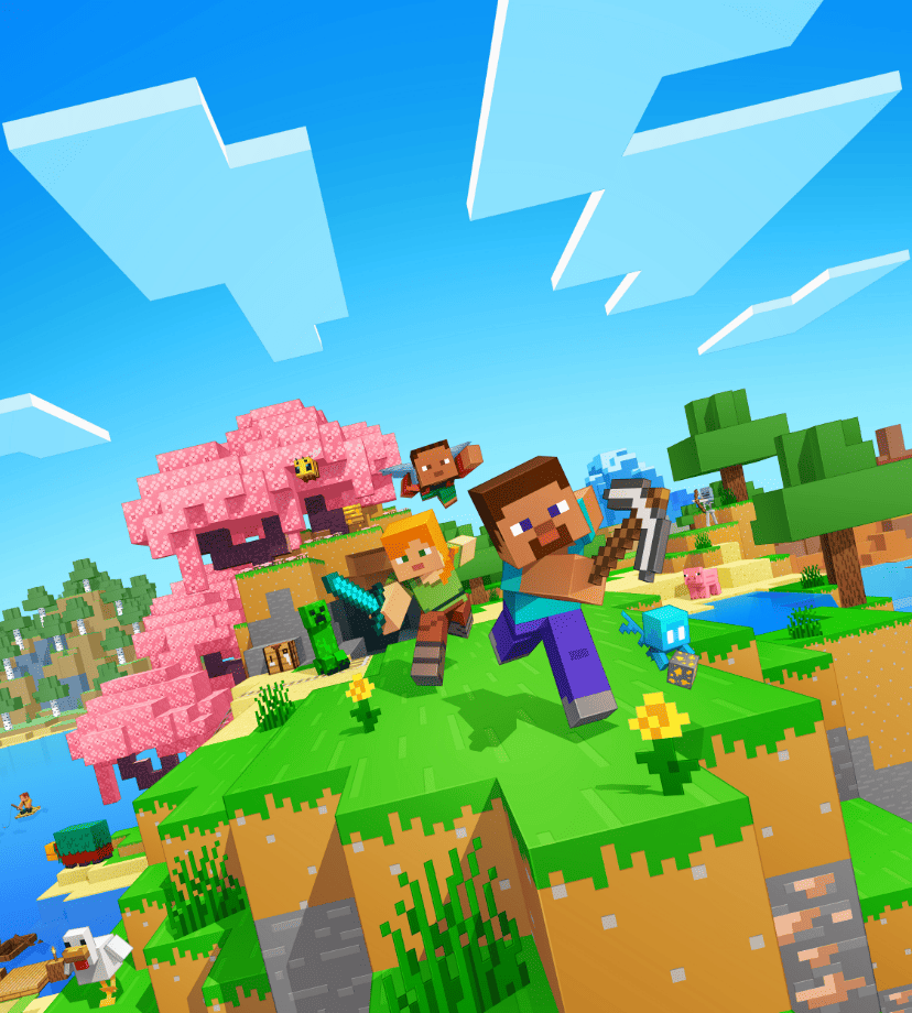 Minecraft Eyewear キービジュアル