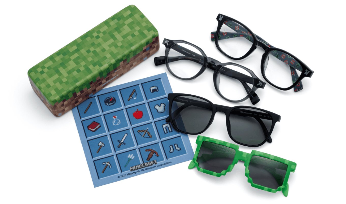 Minecraft Eyewear 商品イメージ
