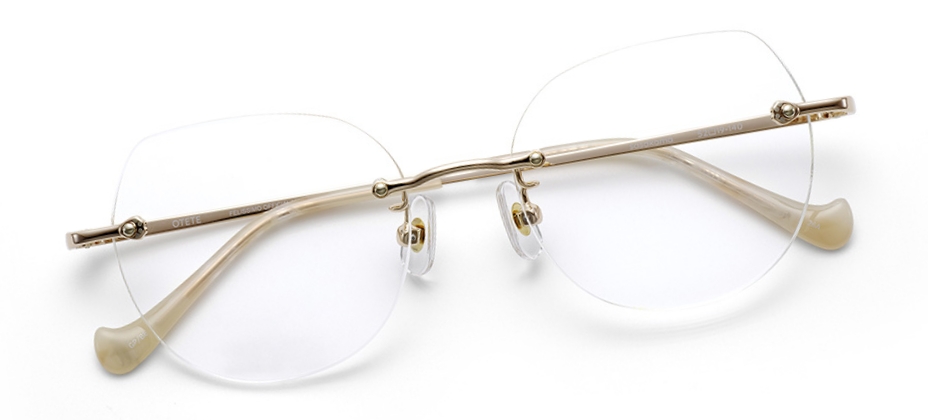 Otete008 ゴールド/ベージュ