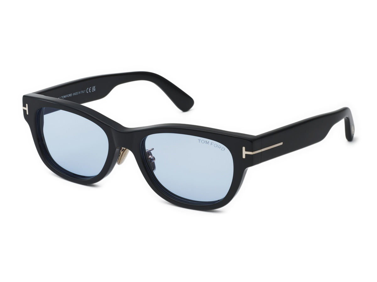 TOM FORD FT1392D 01V ブラック／ブルー