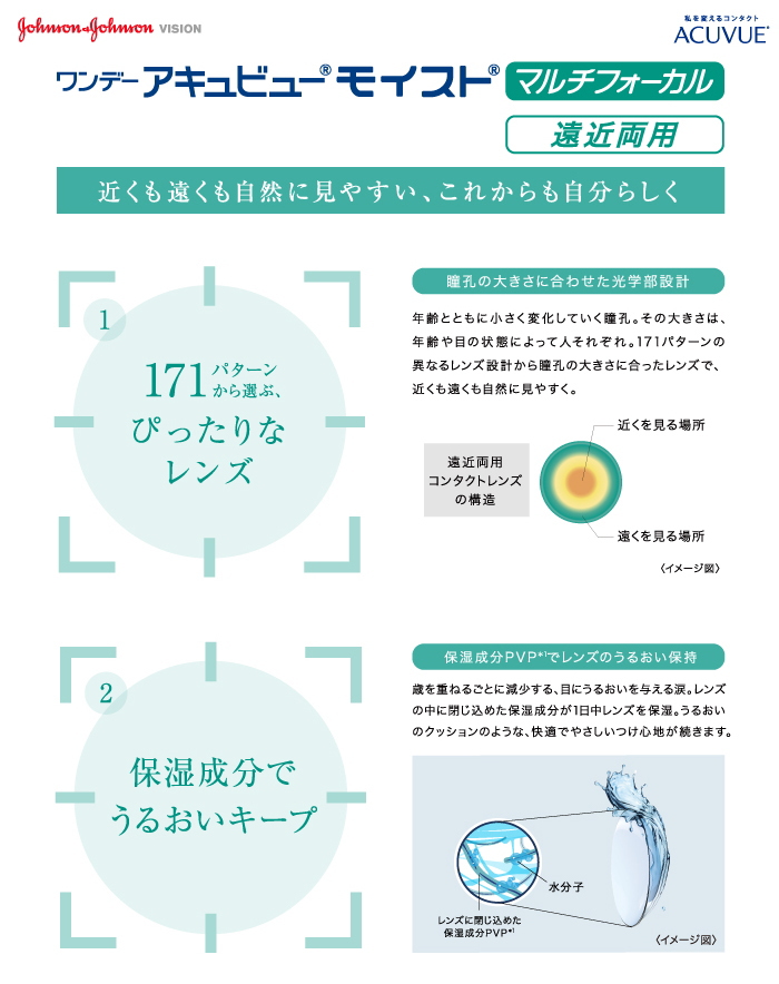 アキュビューモイスト マルチフォーカル