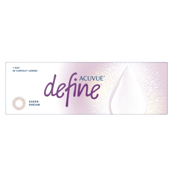 ワンデーアキュビュー ディファイン モイスト シアードリーム 30枚入り  ジョンソン＆ジョンソン
