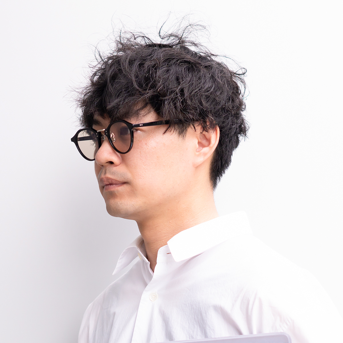 シャイニーブラック/シルバー/ライトブラウン