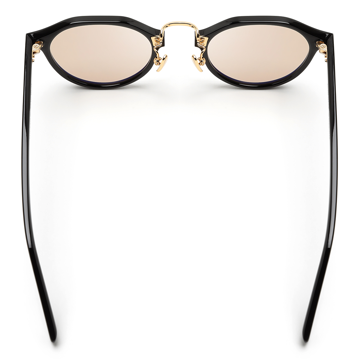 シャイニーブラック/ゴールド/ブラウン