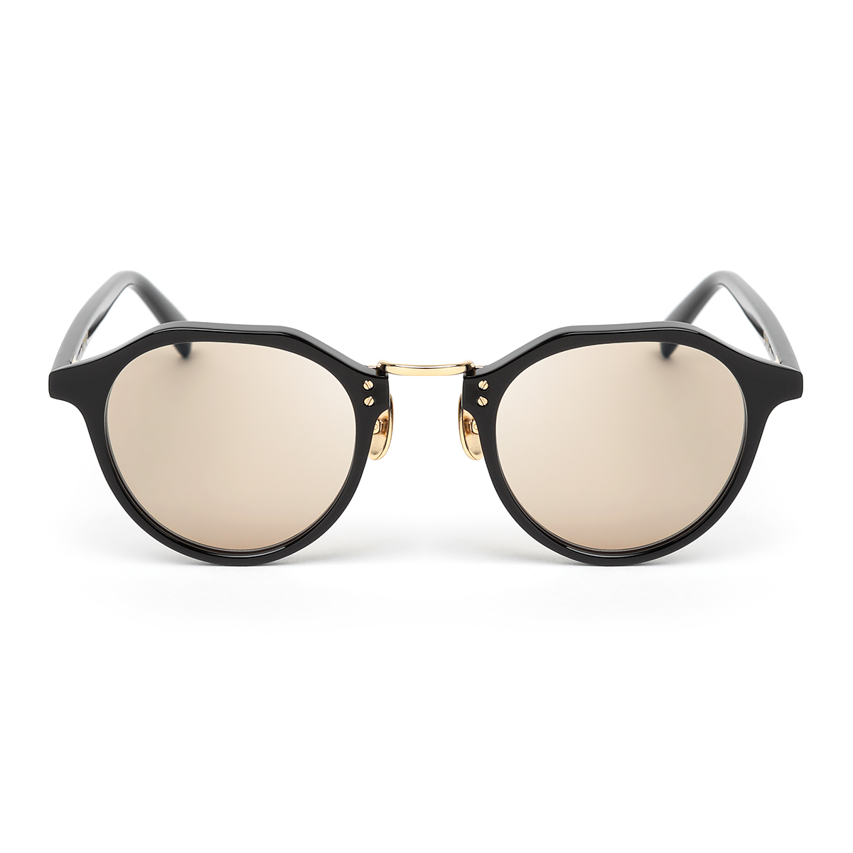 シャイニーブラック/ゴールド/ブラウン