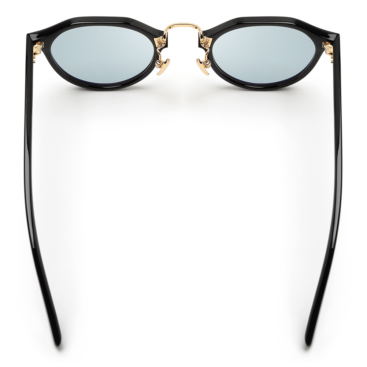 シャイニーブラック/ゴールド/グリーン