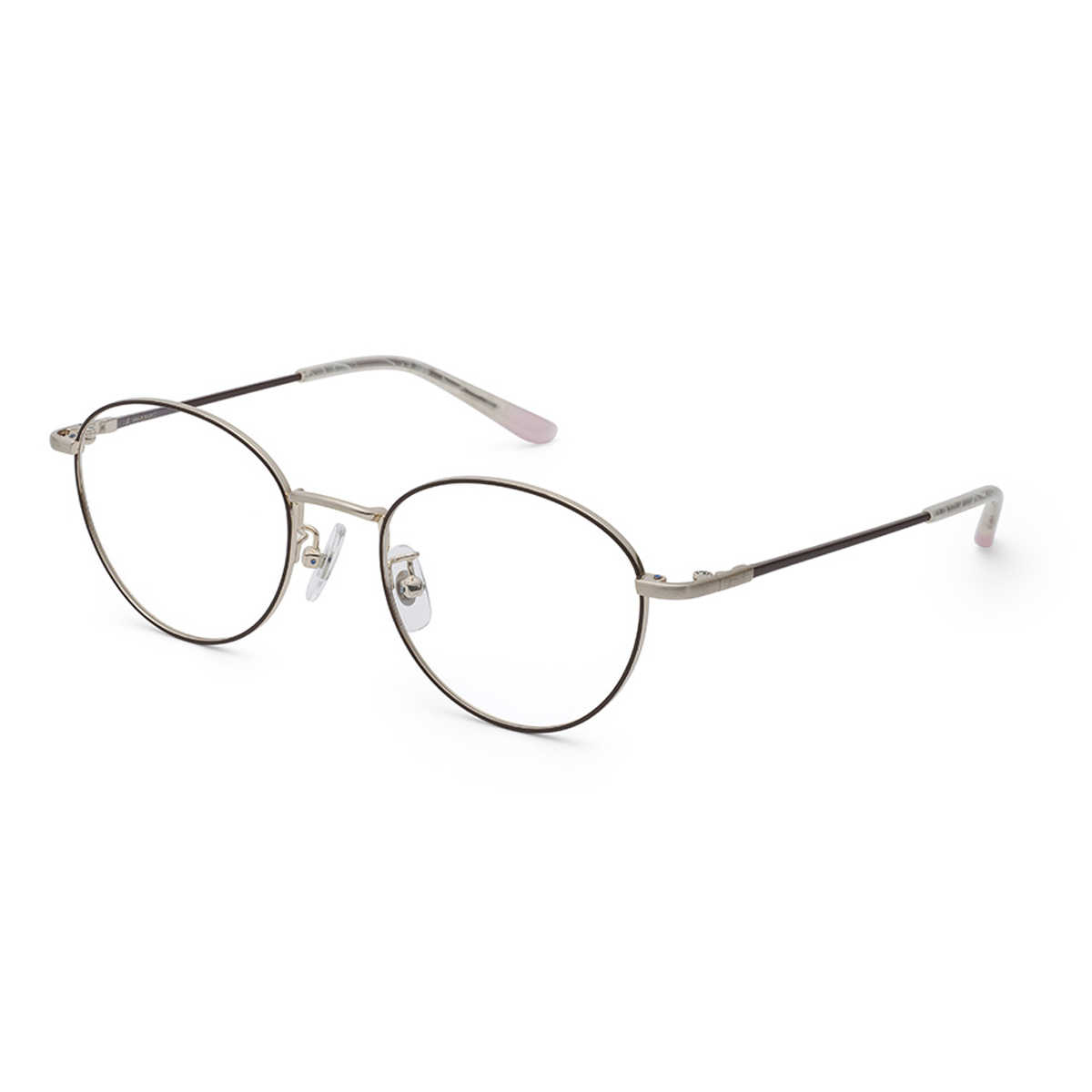 agnes b. 50-7055 ゴールド/ブラウン 49