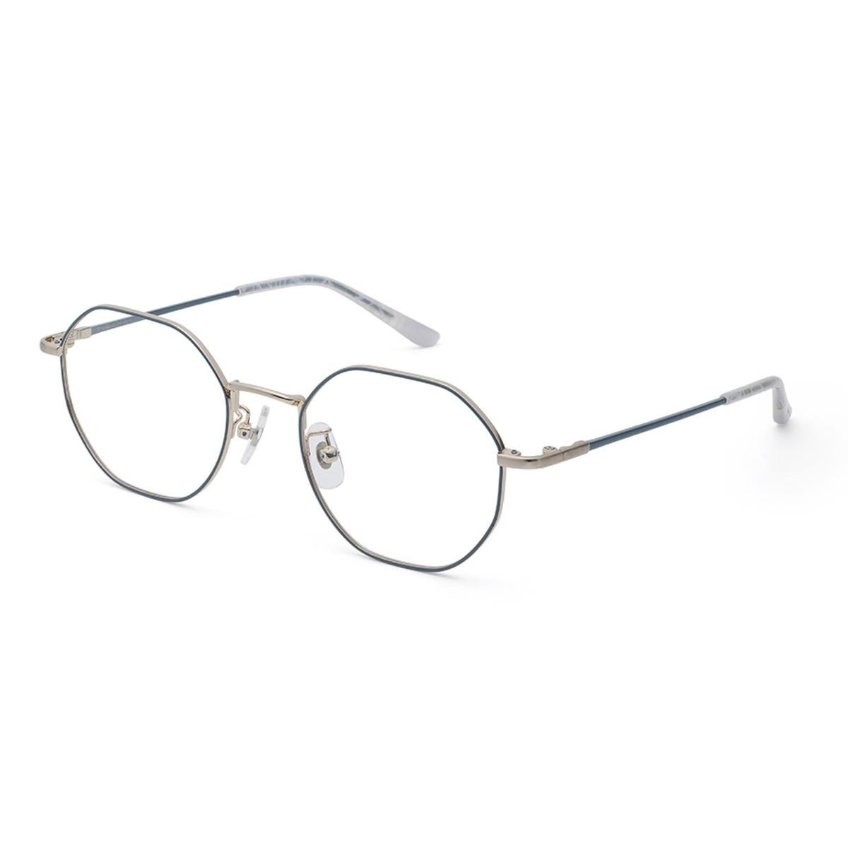 agnes b. 50-7054 ゴールド／ブルー 49