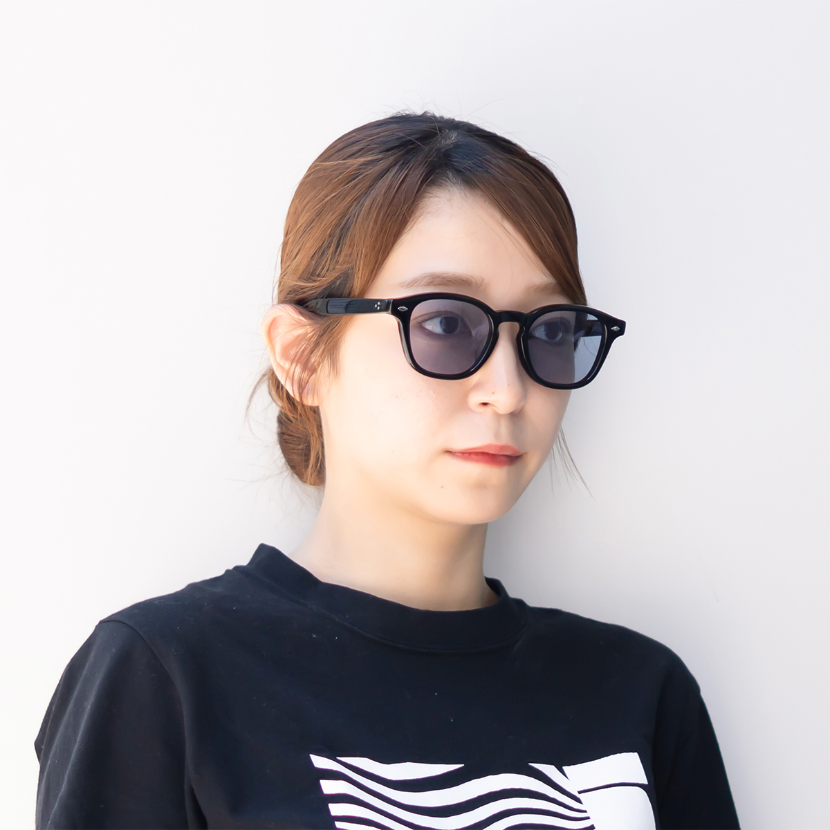 ピアノブラック/ライトブルー 50