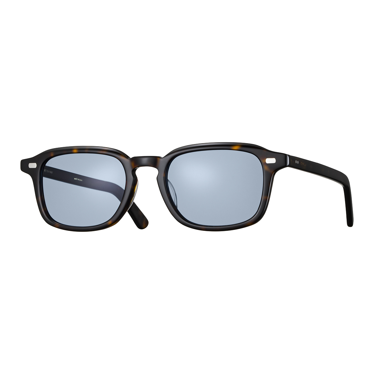 EYEVAN ALLEN(52) DT/BLU ダークトートイス（ブルー）