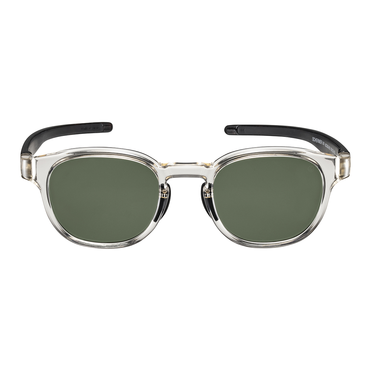 EYEVOL SCHERMER(50) BC-DG-G15 ベージュクリスタル／ダークグレー