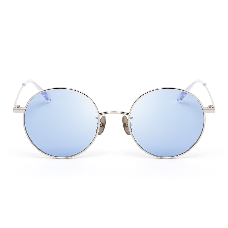 シルバー/ブルー