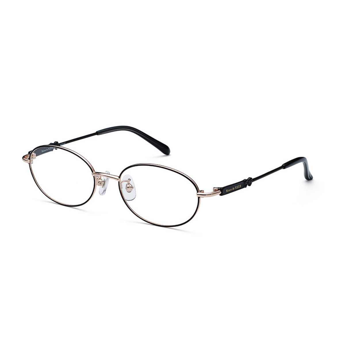 Maison de FLEUR MDF-027 ピンクゴールド/ブラック 50