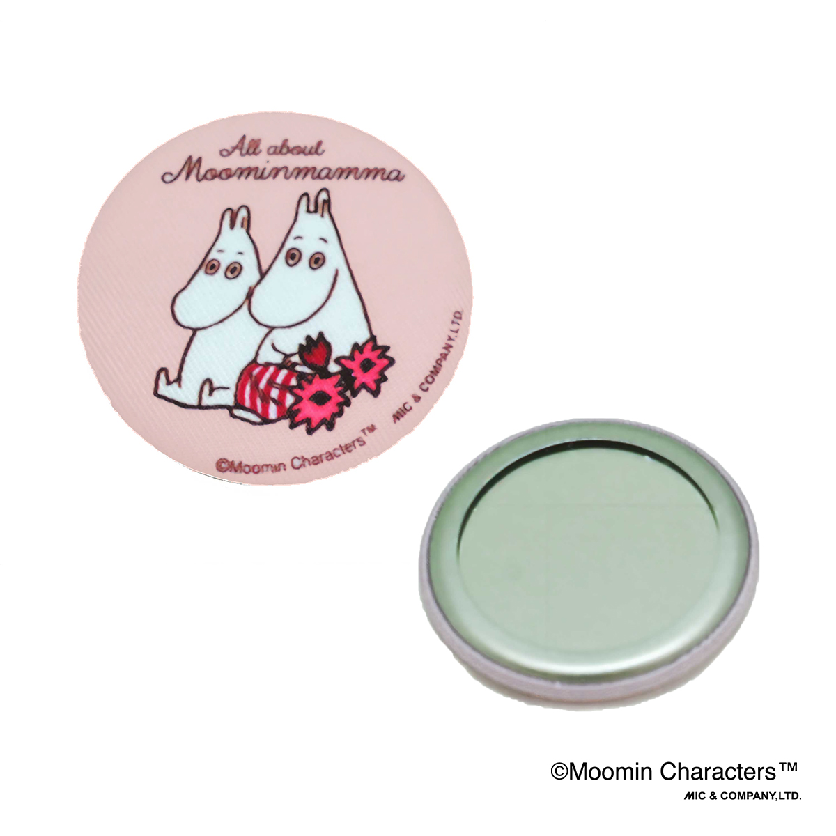 【単品】ムーミンママ 丸手鏡