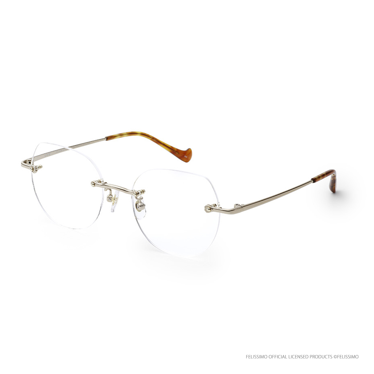 フェリシモ「猫部」 OTETE チャトラ ライトブラウン/デミ 52