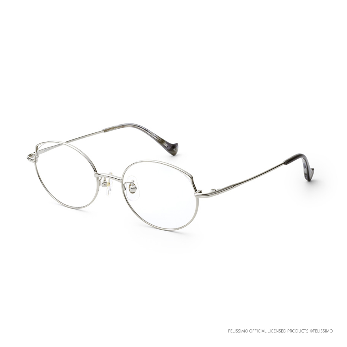 フェリシモ「猫部」 KOMIMI-2 サバトラ シルバー/グレー 49