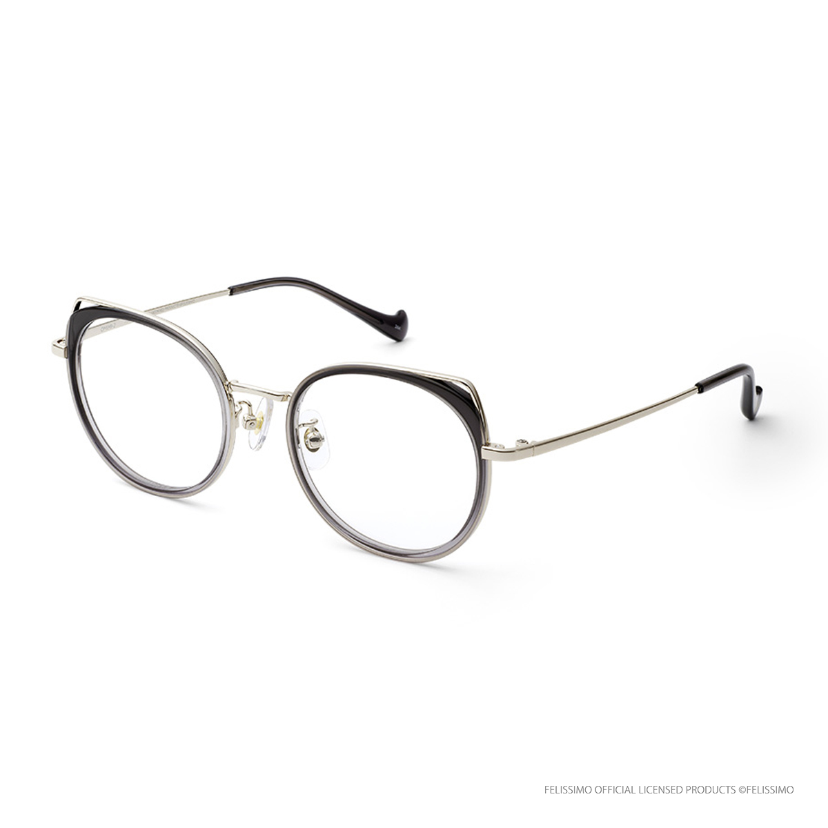 フェリシモ「猫部」 OMIMI-2 ハチワレ ゴールド／グレーグラデ 51