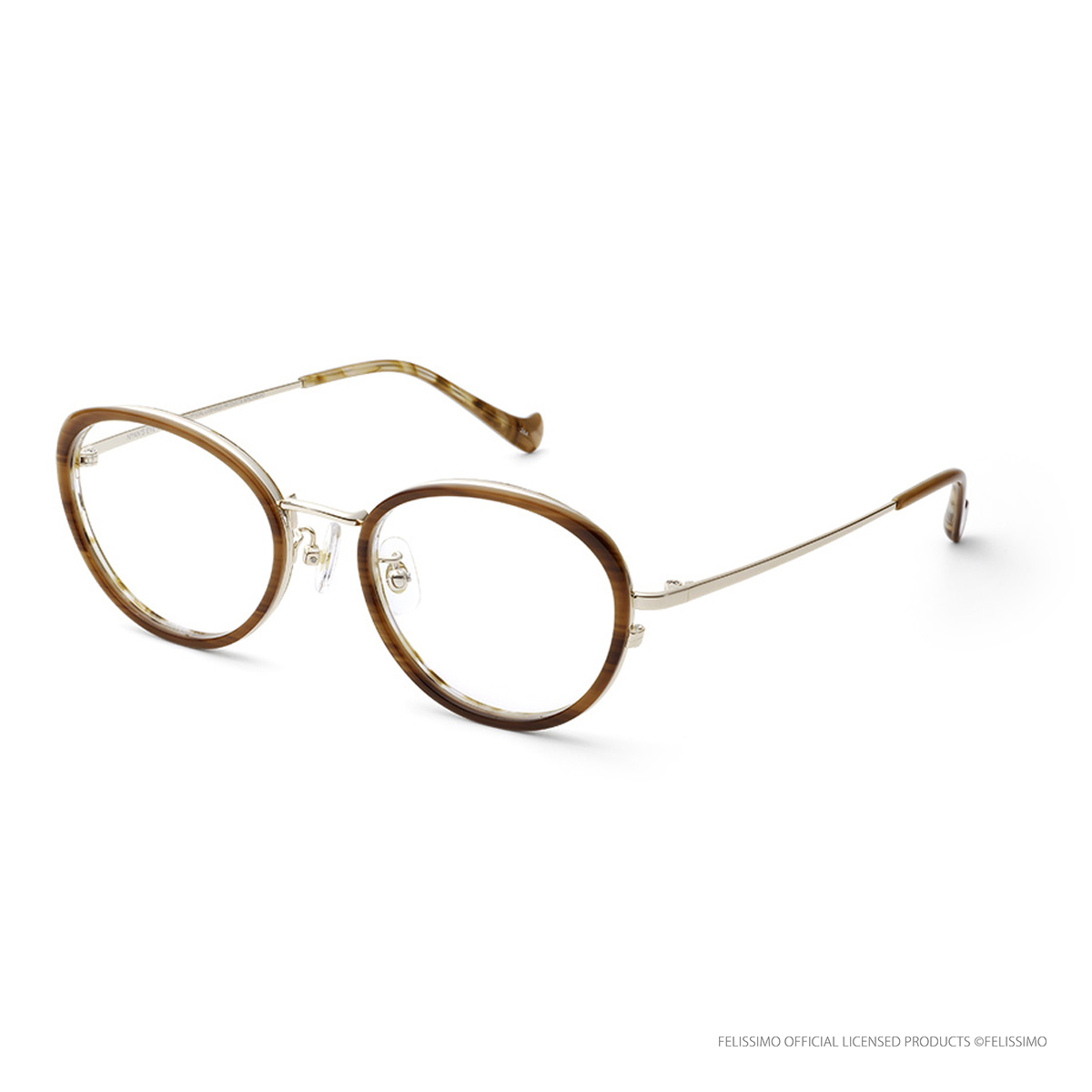 フェリシモ「猫部」NYAN'S EYE-2 キジトラ ブラウン 52