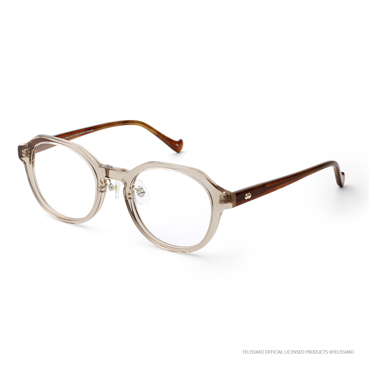 フェリシモ「猫部」 OHIGE チャトラ ライトブラウン/デミ 50