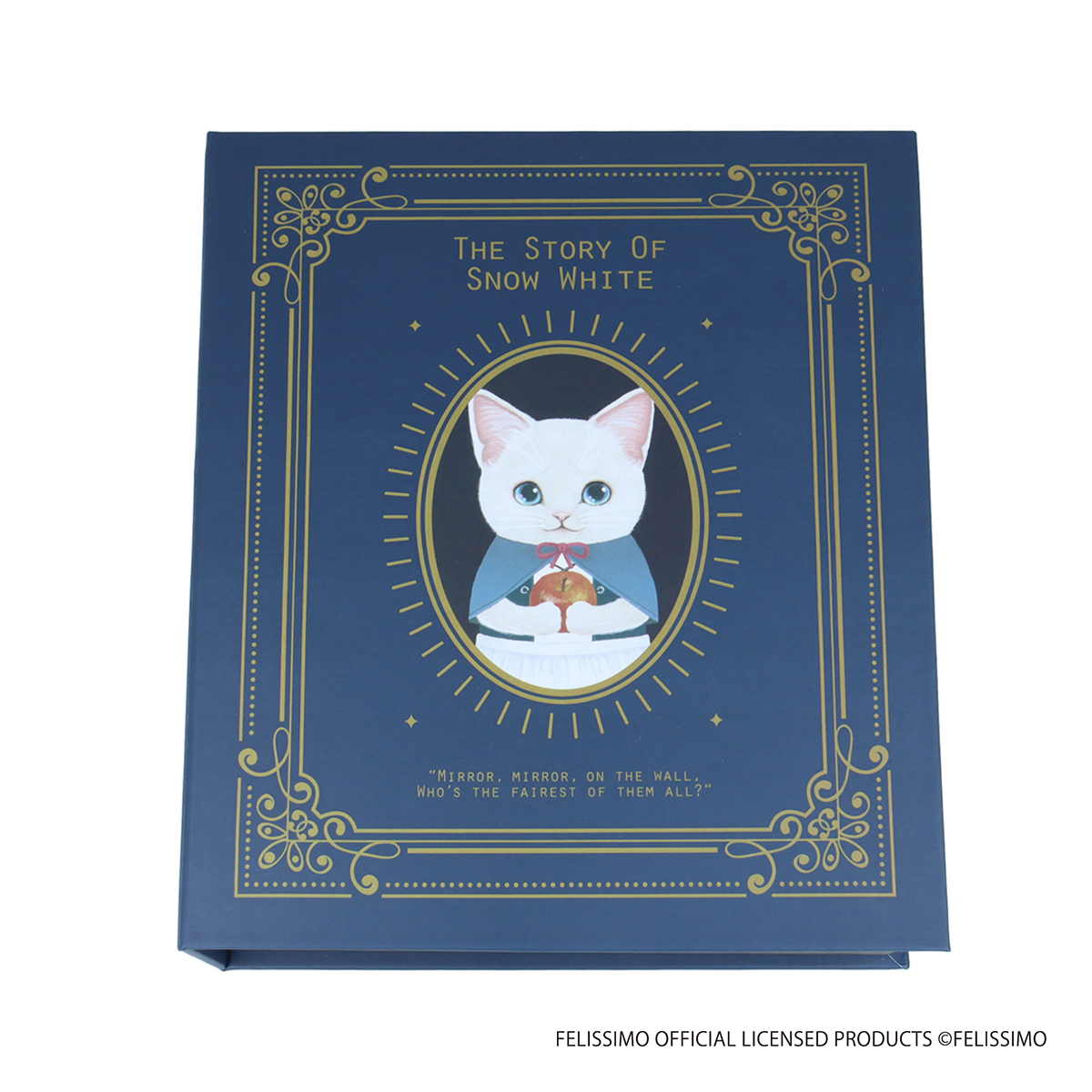 フェリシモ「猫部」ケースブック 白猫 あお