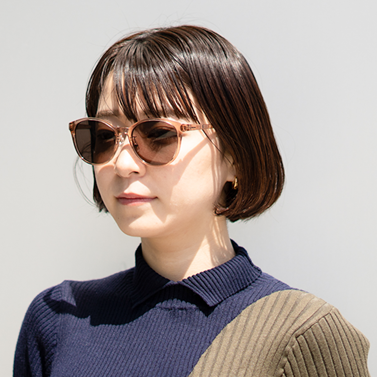 クリアピンクブラウン