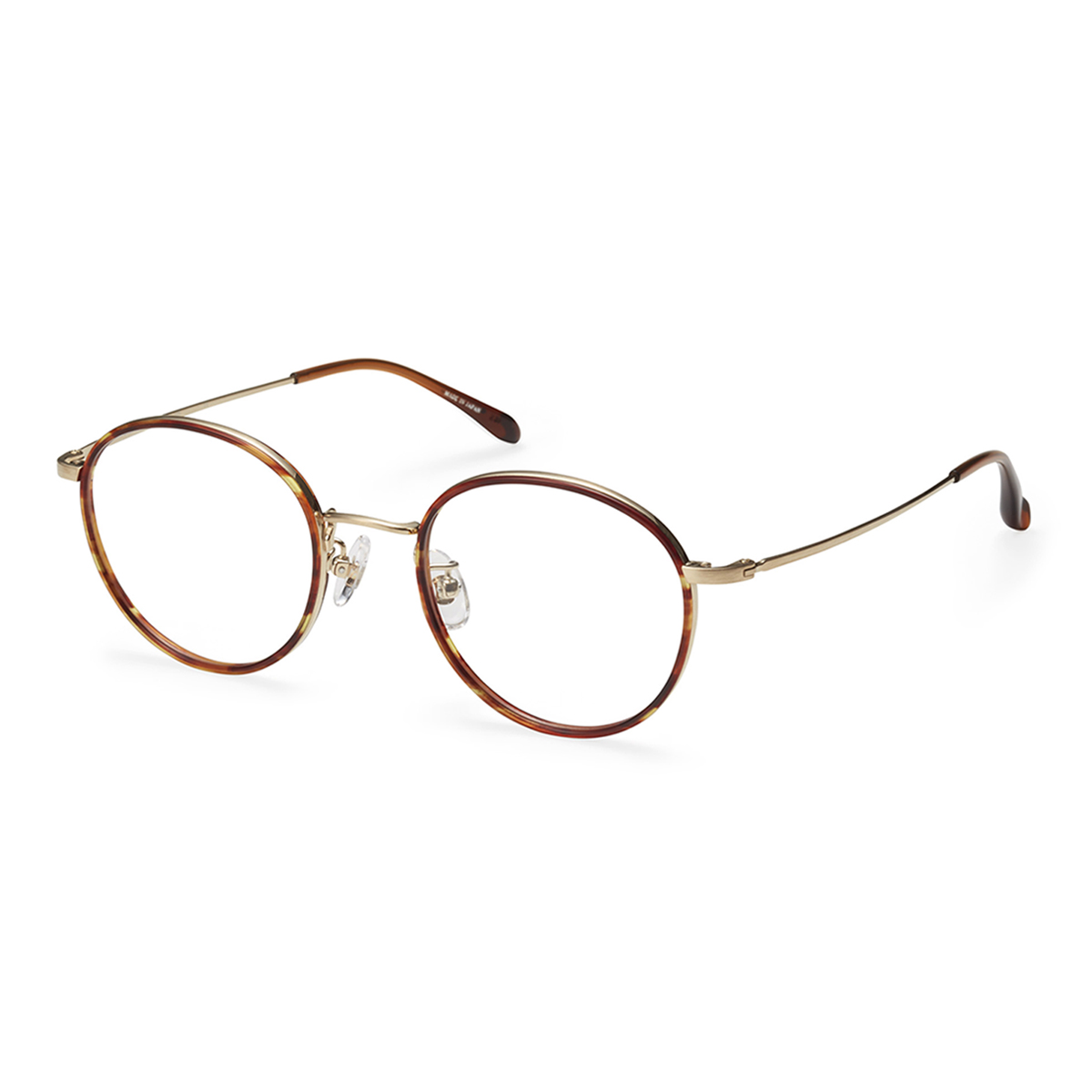 PARIS MIKI Authentic Eyewear 105 ゴールド/ブラウン