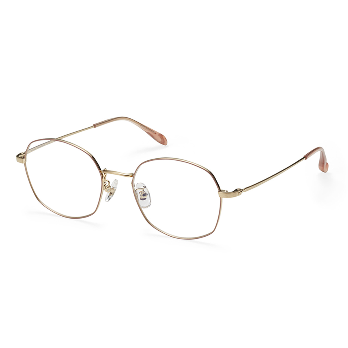 PARIS MIKI Authentic Eyewear 111 ゴールド/ピンクブラウン 49