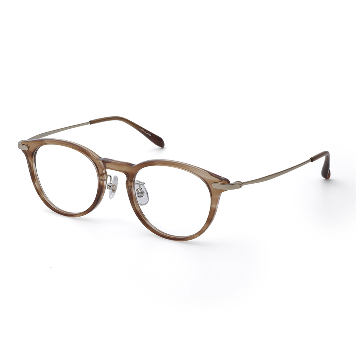 ライトブラウン／ホワイトゴールドマット 48