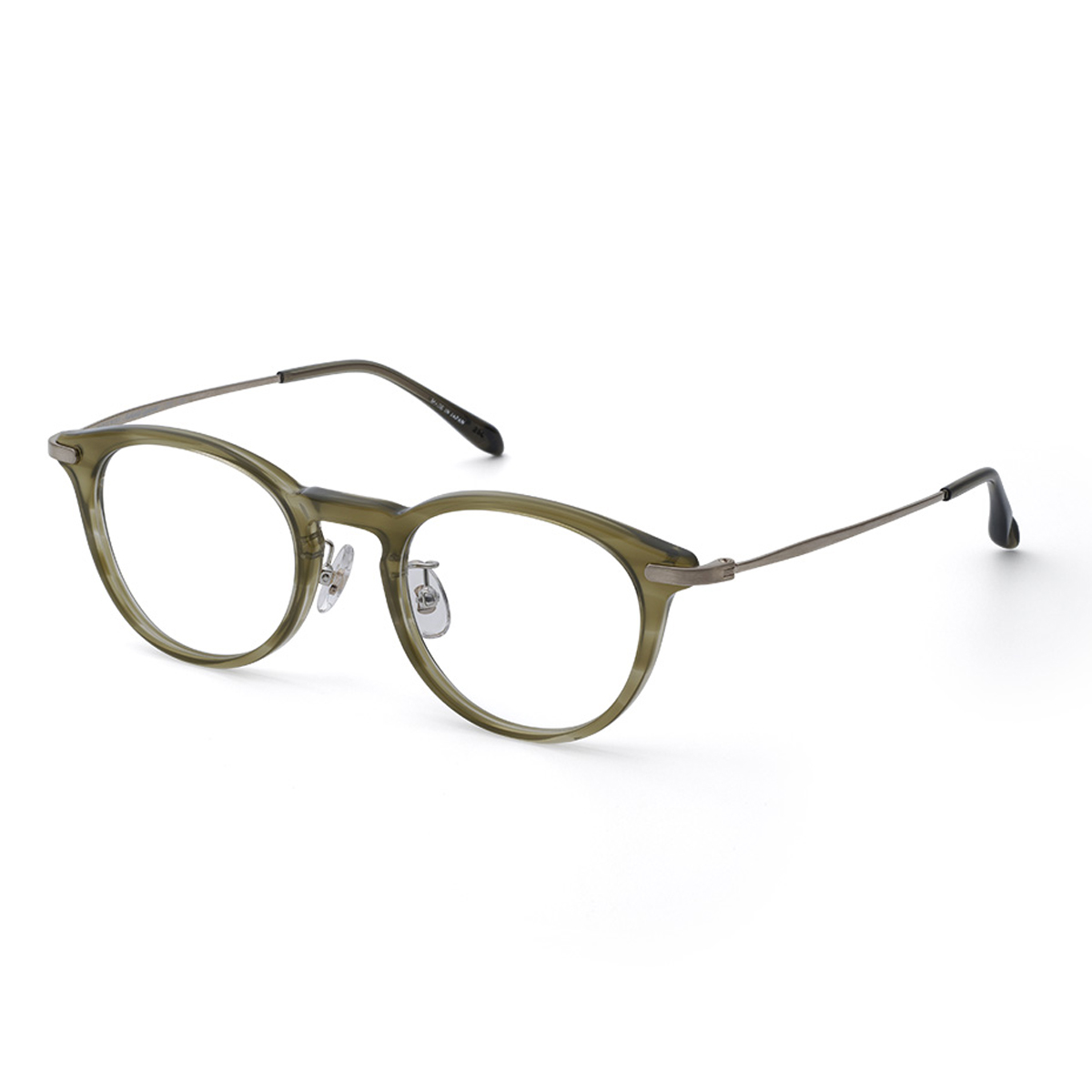 PARIS MIKI Authentic Eyewear 132 ライトオリーブ/ホワイトゴールド 48