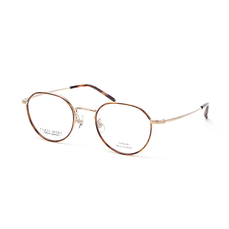 PARIS MIKI Authentic Eyewear 022 ホワイトゴールド/トートイス