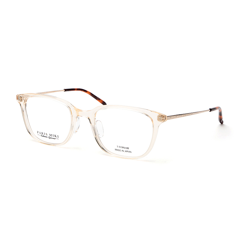 PARIS MIKI Authentic Eyewear 023 ライトベージュ/ホワイトゴールド