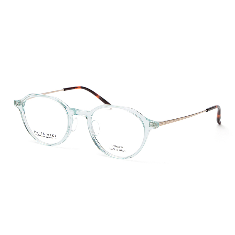 PARIS MIKI Authentic Eyewear 024 ライトグリーン/ホワイトゴールド
