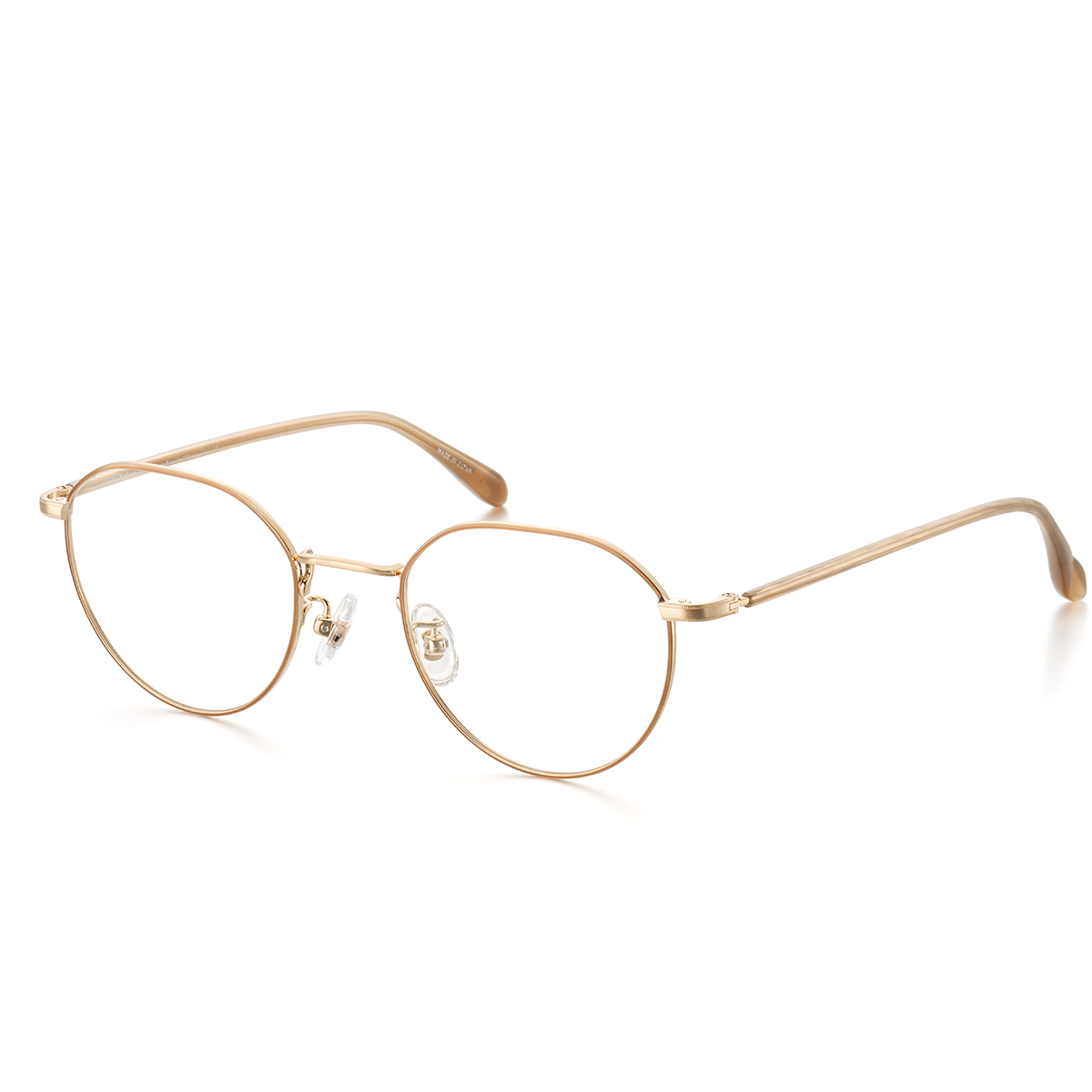 PARIS MIKI Authentic Eyewear 055 ホワイトゴールド/ベージュ