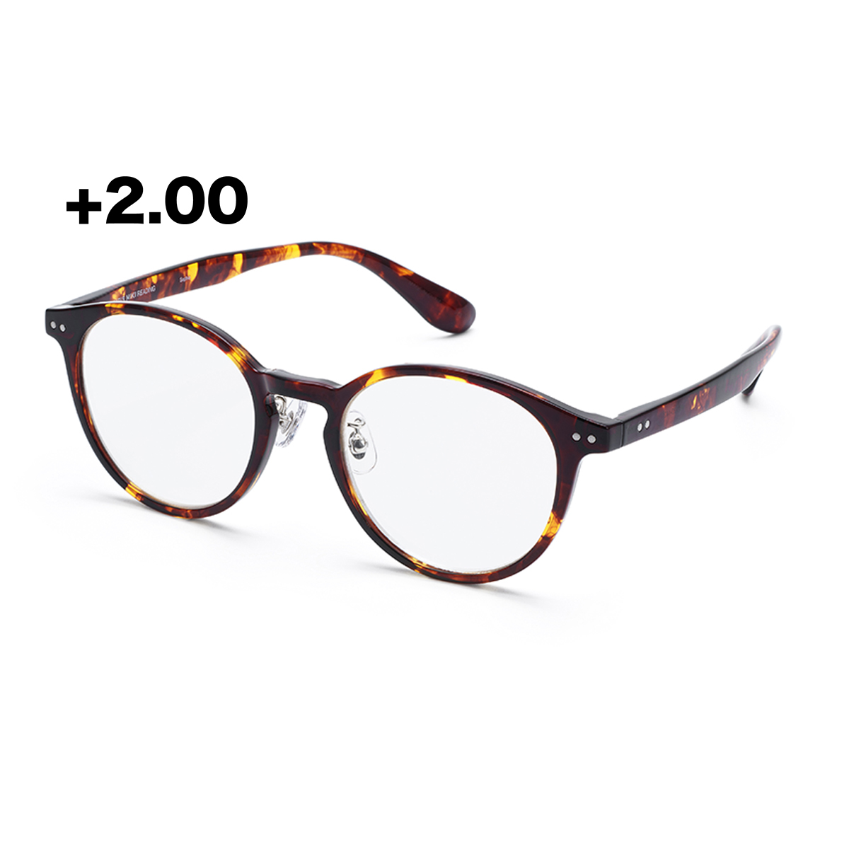 パリミキリーディンググラス SOPHIE +2.00 デミ