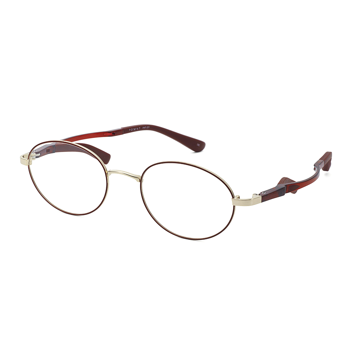 【鼻パッドなし】POWANT PWT-201 ゴールド／レッド 49