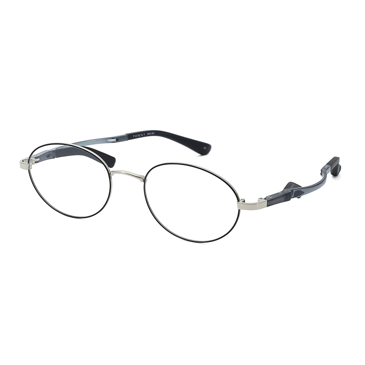 【鼻パッドなし】POWANT PWT-201 シルバー／ブラック 49