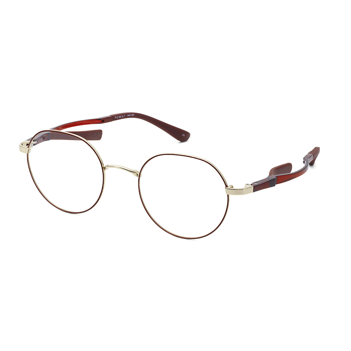 【鼻パッドなし】POWANT PWT-202 ゴールド／レッド 48