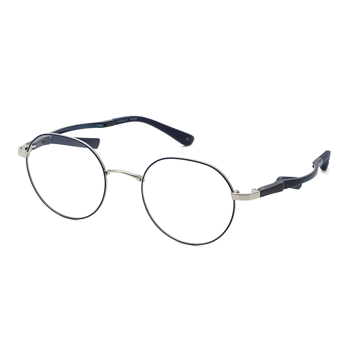 【鼻パッドなし】POWANT PWT-202 シルバー／ブルー 48