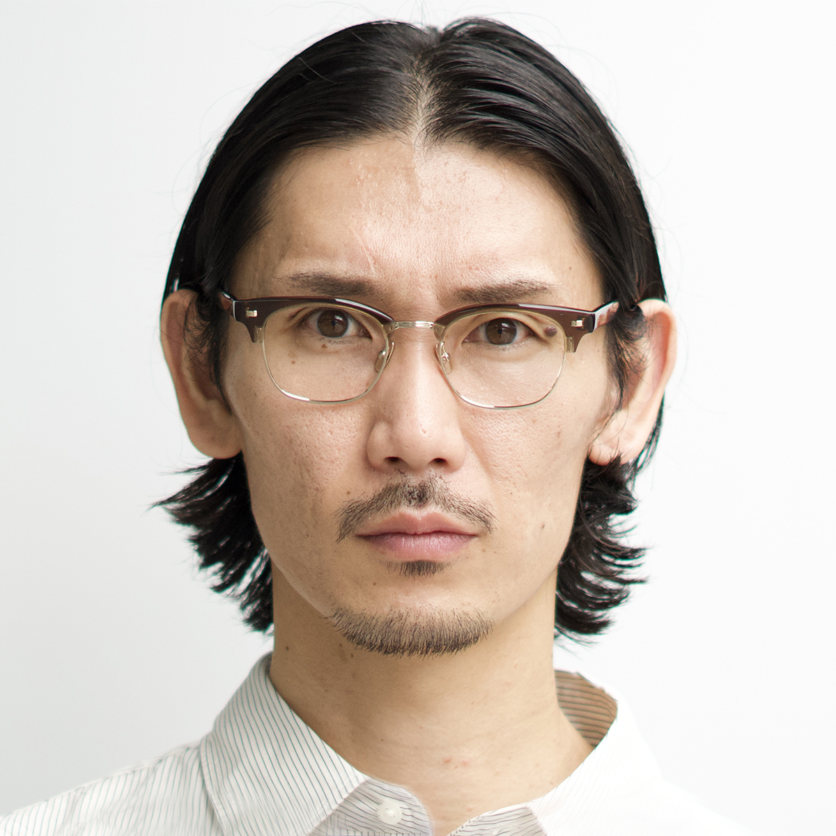 ゴールド/ブラウン