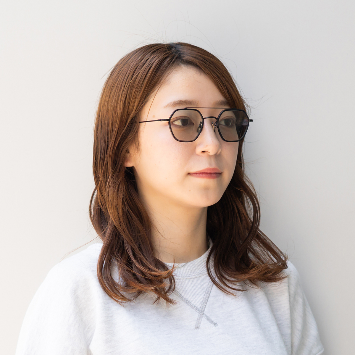 ブラックマット/グレー (ライトグリーン)