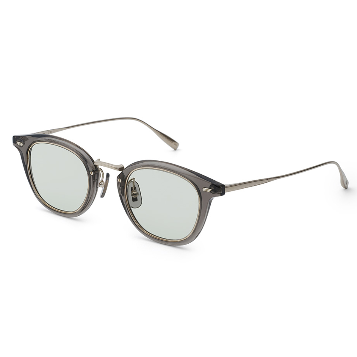 Reboot 732 グレー／ホワイトゴールドマット（ライトグリーン）46