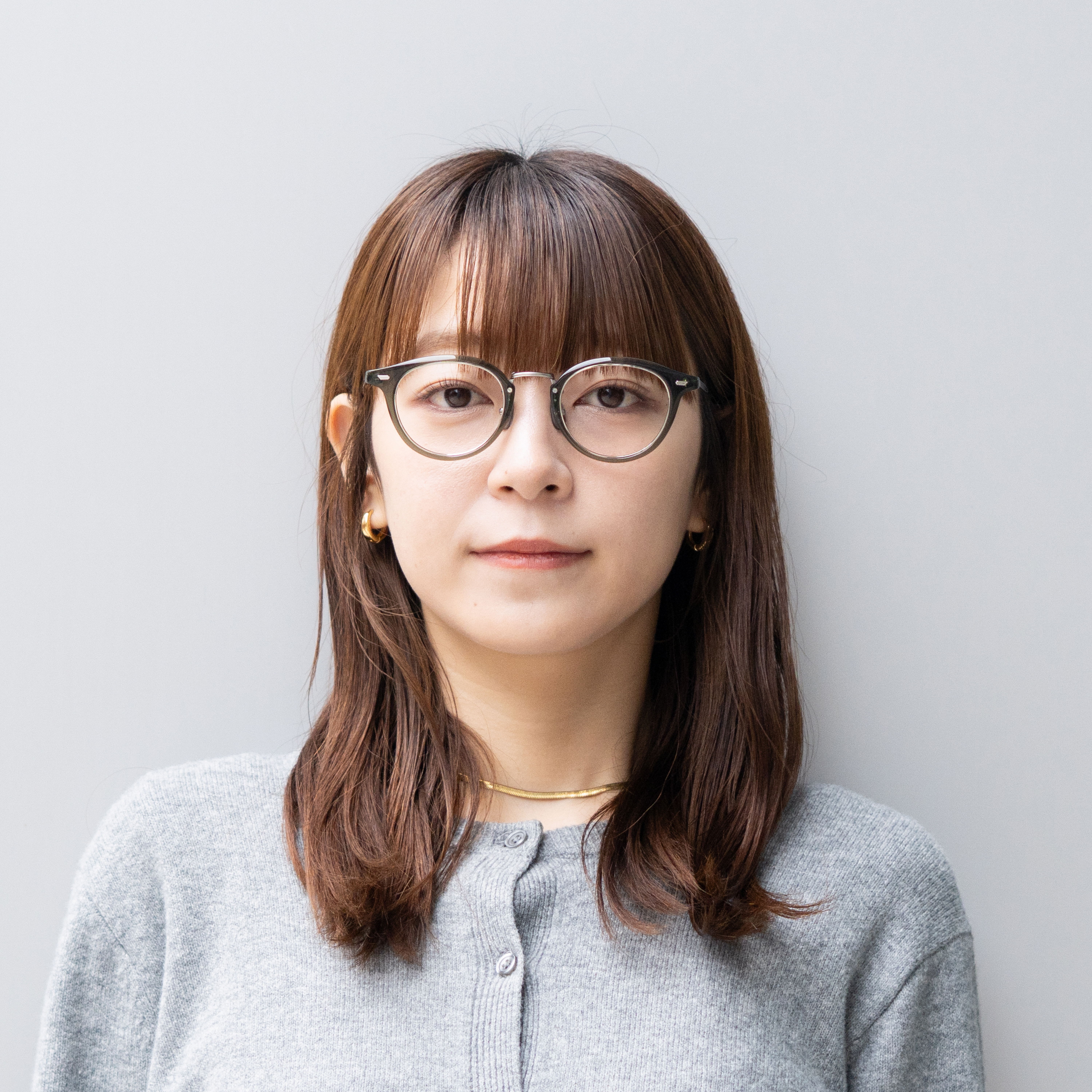 オリーブ/ライトグレーマット 46