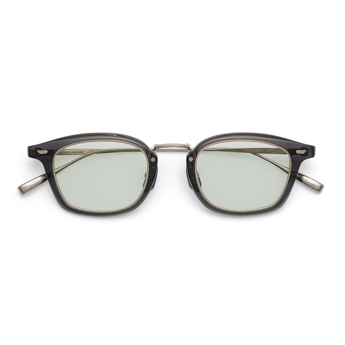 グレー/ホワイトゴールドマット(ライトグリーン)47